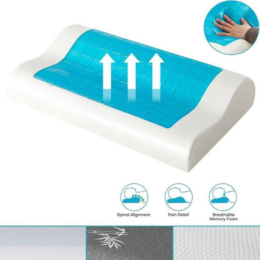 Memory gel pillow